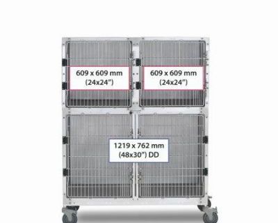 4' Assembly, Stainless Steel Cage Option A