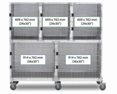 6' Assembly, Stainless Steel Cage Option A