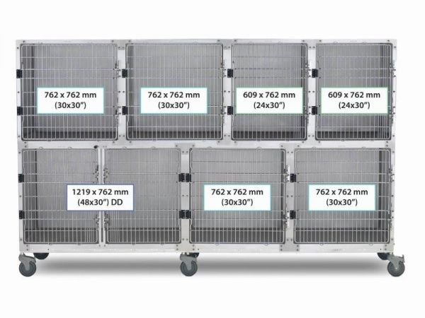 9' Assembly, Stainless Steel Cage Option B