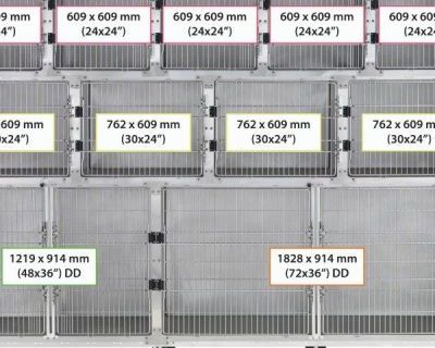 10' Assembly, Stainless Steel Cage Option B