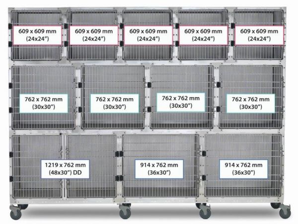 10' Assembly, Stainless Steel Cage Option C