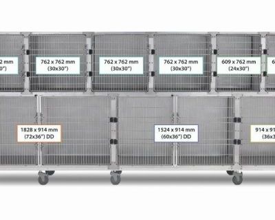 14' Assembly, Stainless Steel Cage Option A