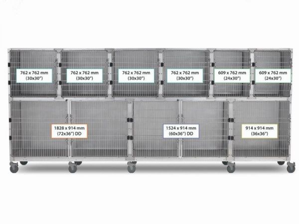 14' Assembly, Stainless Steel Cage Option A