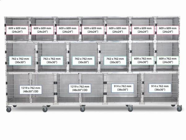 14' Assembly, Stainless Steel Cage Option B