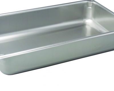 STAINLESS STEEL LITTER PAN 32.4 x 52.7 x 10.2 cm