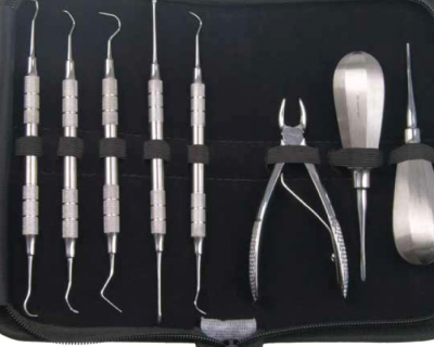 DENTAL INSTR SET 8PCS SML ANIMAL