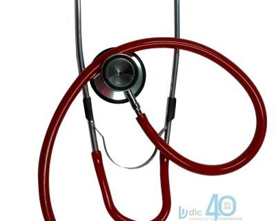 WELCH ALLYN ARDEN DOUBLE HEAD STETHOSCOPE RED