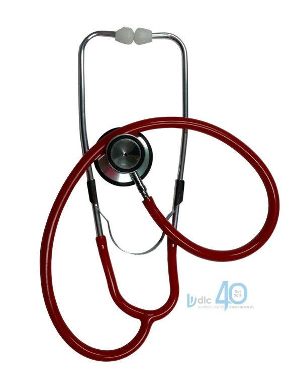 WELCH ALLYN ARDEN DOUBLE HEAD STETHOSCOPE RED