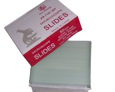 M/SCOPE SLIDES CLEAR 50/BOX