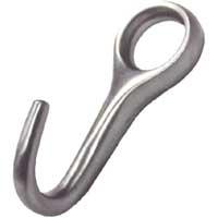 OBST HOOK EYE 6.5CM BL