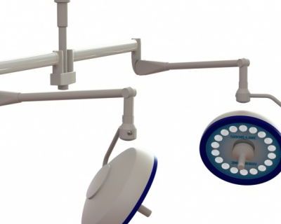 Prelude Series LED Surgery Light - Dual Ceiling Mount