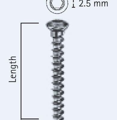 SCREW CORT MED 3.5 10MM