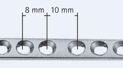 PLATE SML 2.7 10H 84MM