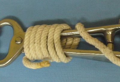 BULL LEAD S/STEEL W/CHAIN
