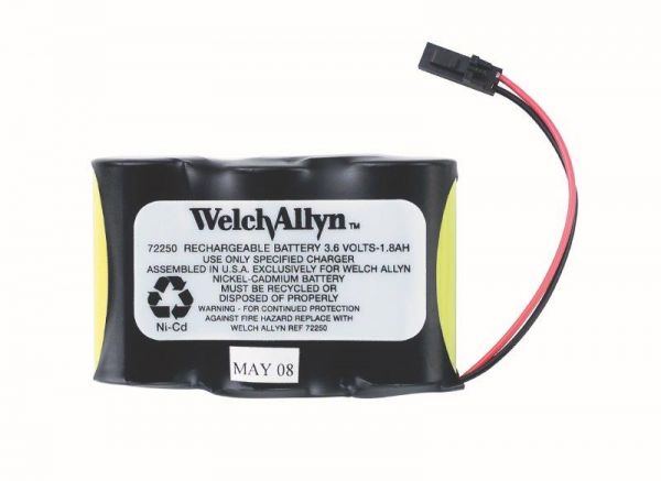 WELCH ALLYN RECHARGEABLE BATTERY FOR 75260