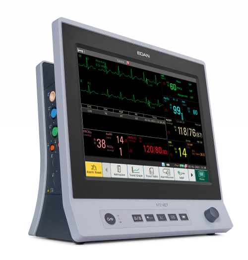 Edan X12 12"Veterinary Multiparameter Monitor