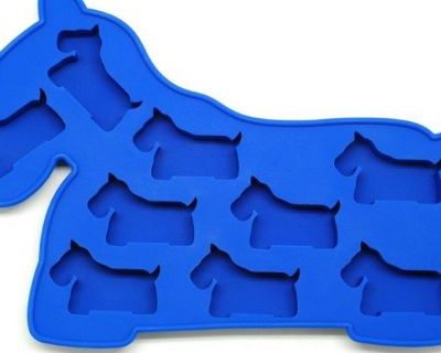 Oralade Silicone  Ice Cube Tray - Dog Blue