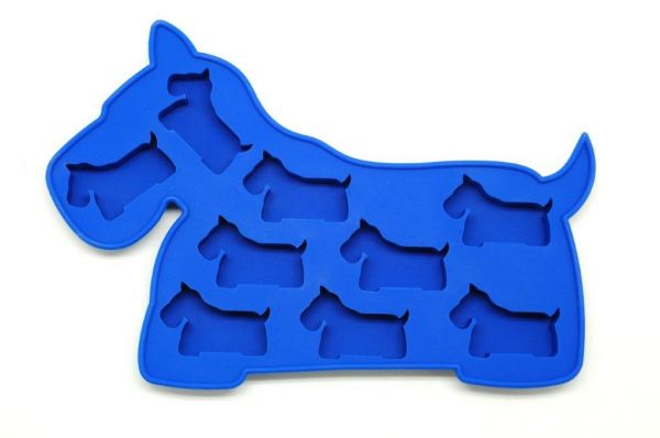 Oralade Silicone  Ice Cube Tray - Dog Blue